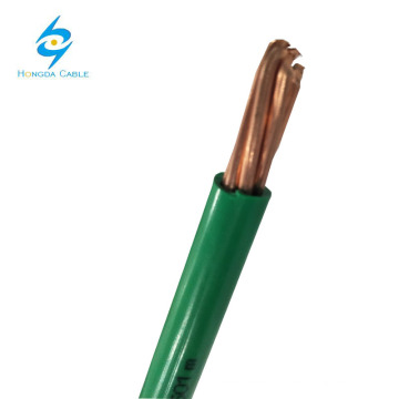 2/0 AWG green ground PVC stranded copper cable
